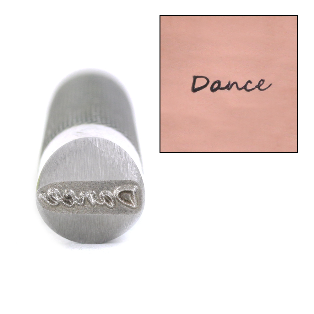 Metal Stamping Tools Advantage Series 'Dance' Metal Design Stamp Guaranteed on Stainless Steel